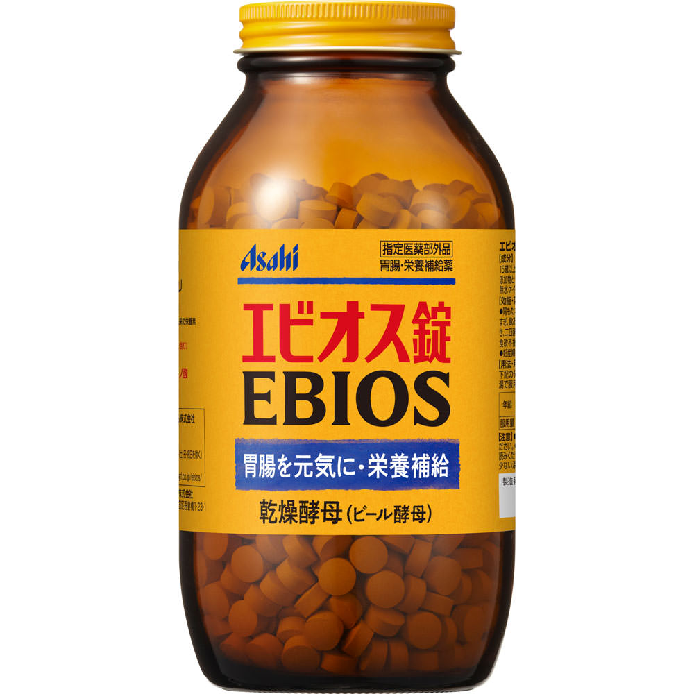 エビオス錠 1200錠 アサヒグループ食品株式会社 (指定医薬部外品)