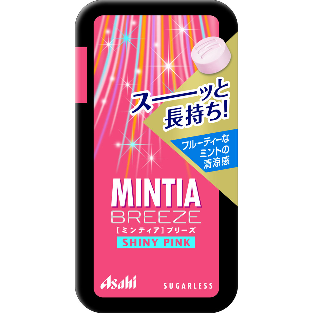 ミンティアブリーズ シャイニーピンク ３０粒 アサヒグループ食品株式会社