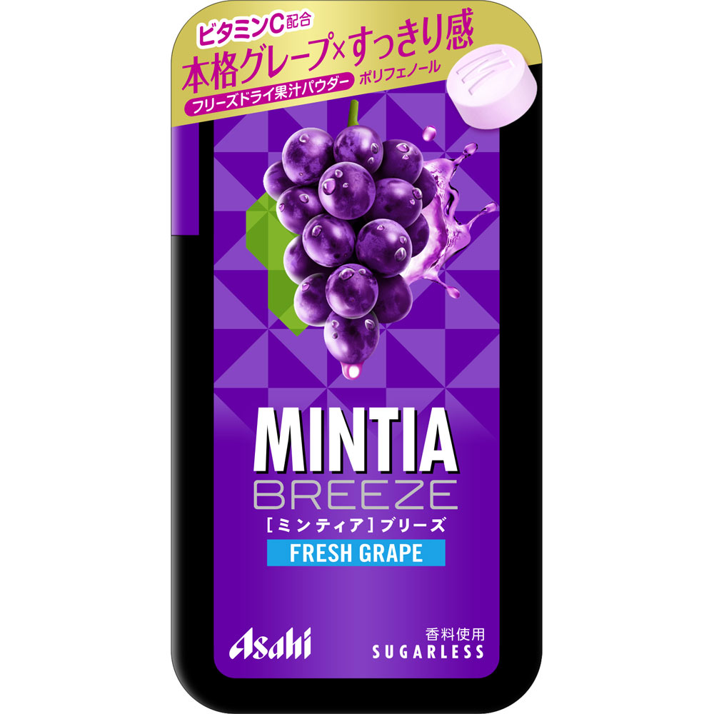 ミンティア ブリーズ フレッシュグレープ ３０粒 アサヒグループ食品株式会社