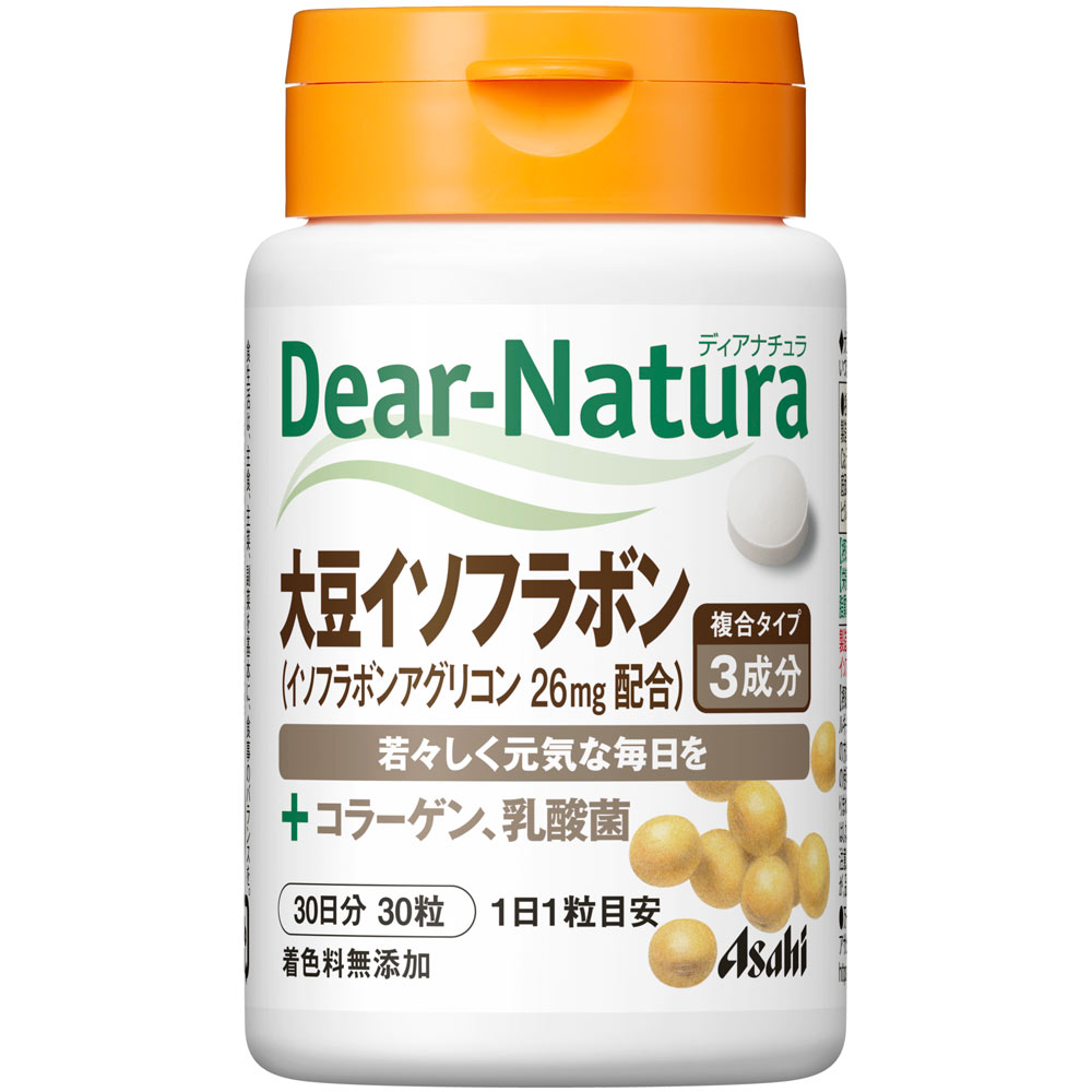 Ｄｅａｒ－Ｎａｔｕｒａ 大豆イソフラボン ３０粒 アサヒグループ食品株式会社