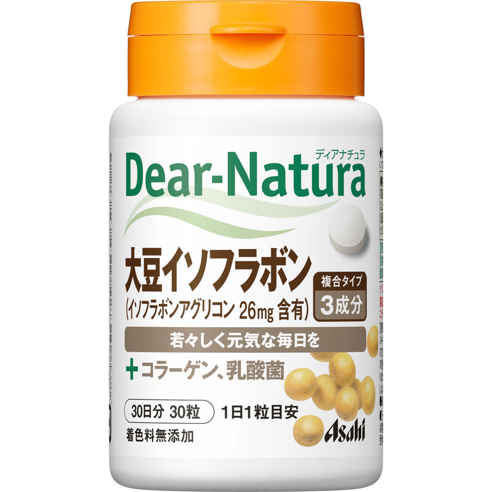 Ｄｅａｒ－Ｎａｔｕｒａ 大豆イソフラボン ３０粒 アサヒグループ食品株式会社