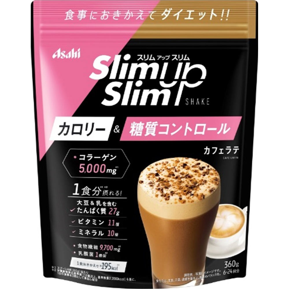 スリムアップスリム シェイク カフェラテ ３６０ｇ アサヒグループ食品株式会社