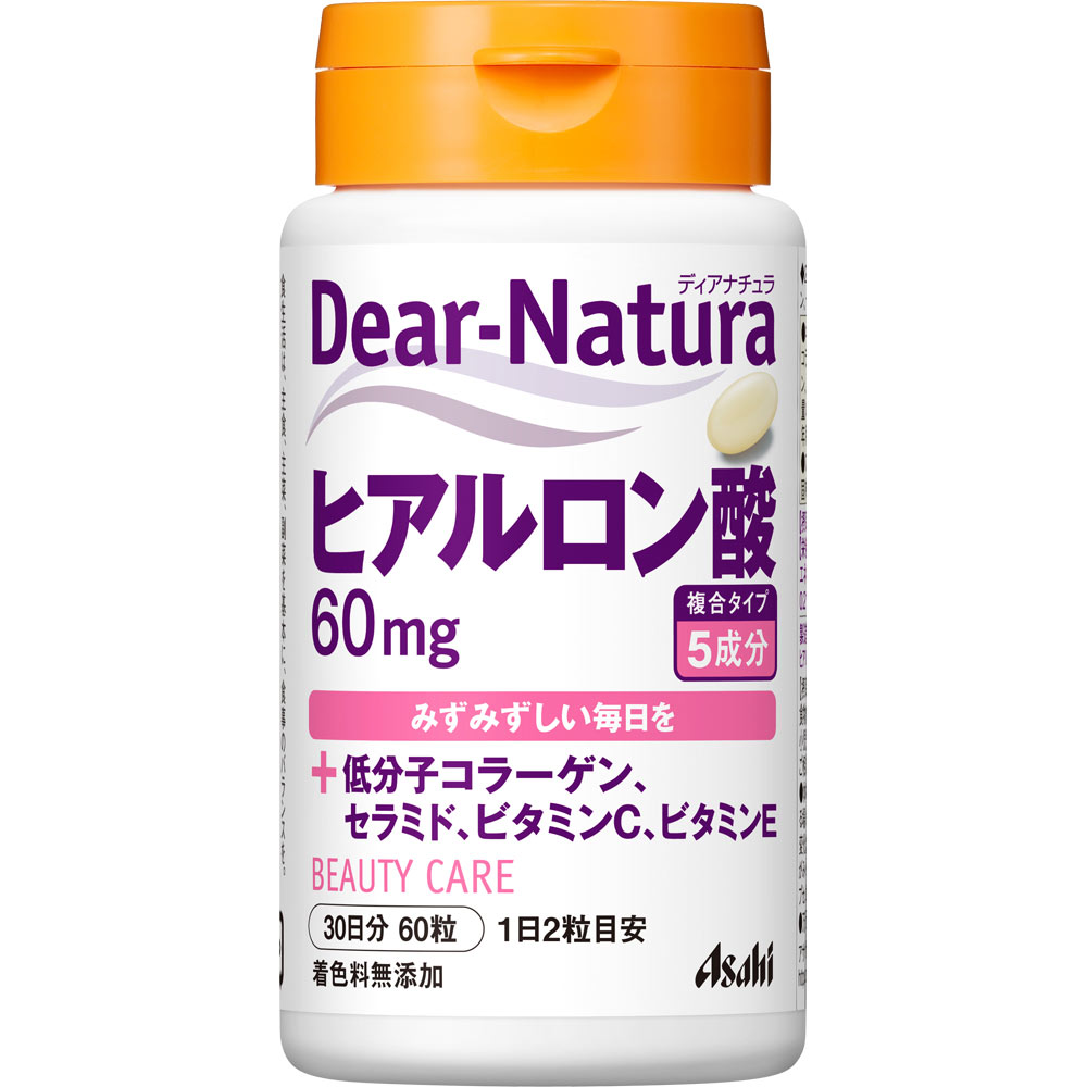 Dear－Natura ヒアルロン酸 ６０粒 アサヒグループ食品株式会社