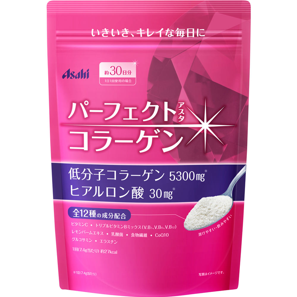 パーフェクトアスタコラーゲン パウダー（詰替用） ３０日分 アサヒグループ食品株式会社