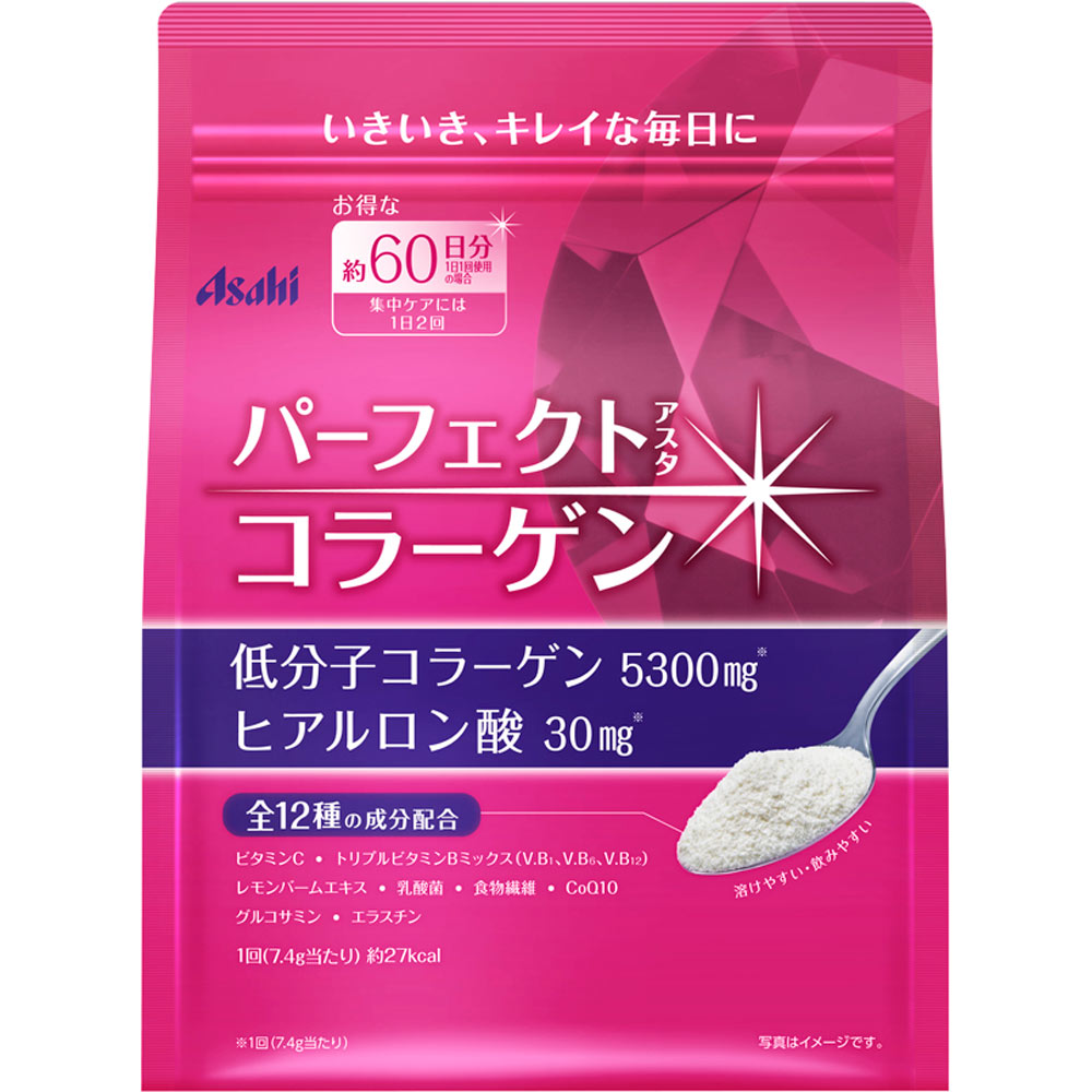 パーフェクトアスタコラーゲン パウダー ４４７ｇ アサヒグループ食品株式会社