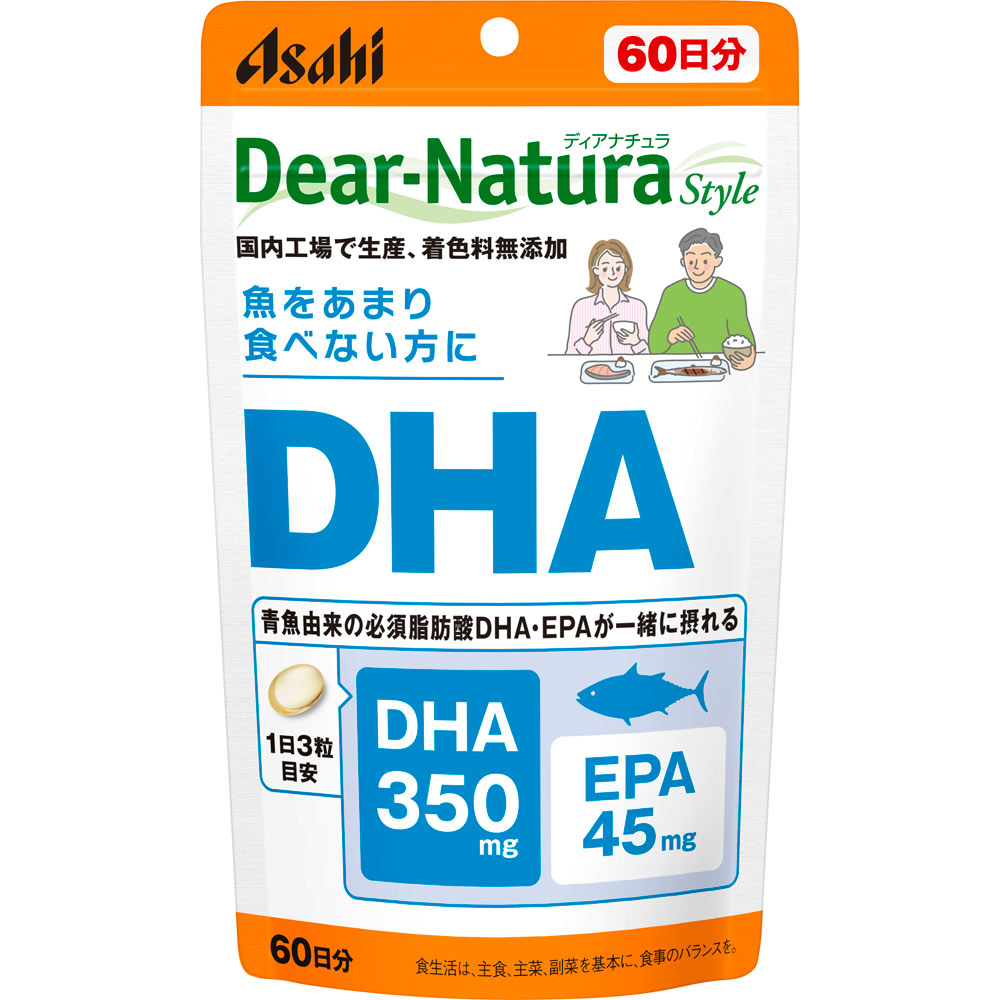 Dear－Natura Style DHA １８０粒（６０日分） アサヒグループ食品株式会社