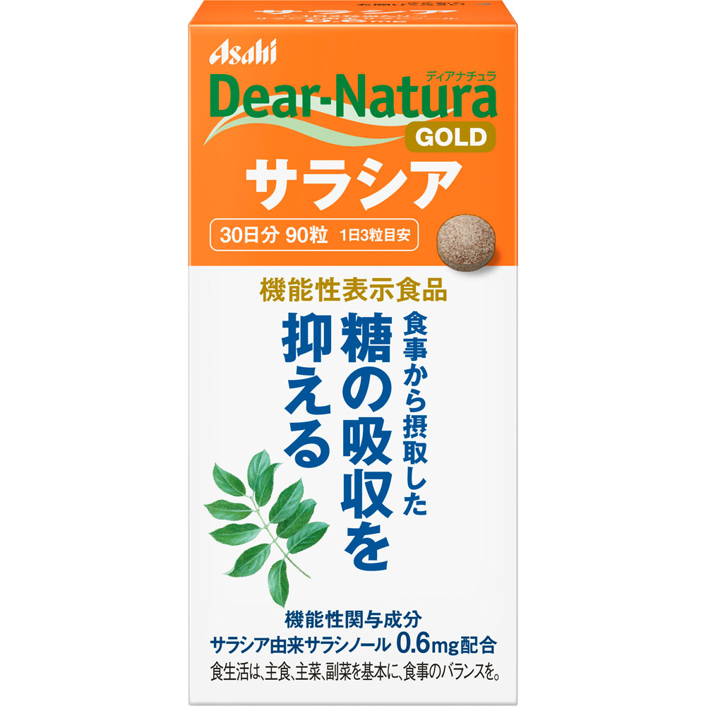 ディアナチュラゴールド サラシア ９０粒 アサヒグループ食品株式会社