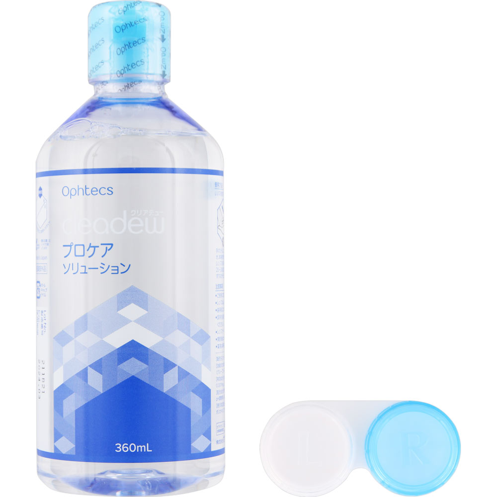 ｃｌｅａｄｅｗ プロケアソリューション ３６０ｍｌ×２ オフテクス