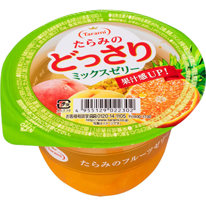 どっさり ミックスゼリー ２３０ｇ たらみ