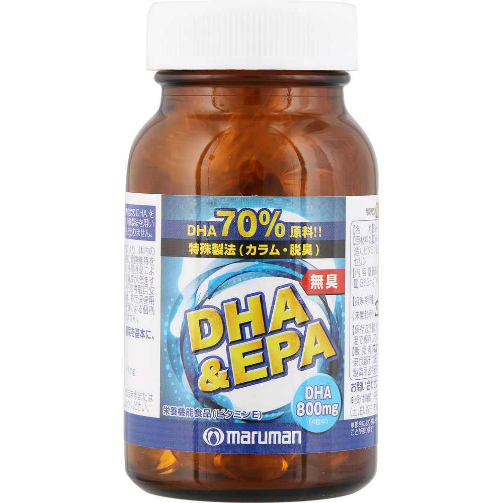 無臭ＤＨＡ＆ＥＰＡ １２０粒 マルマンＨ＆Ｂ