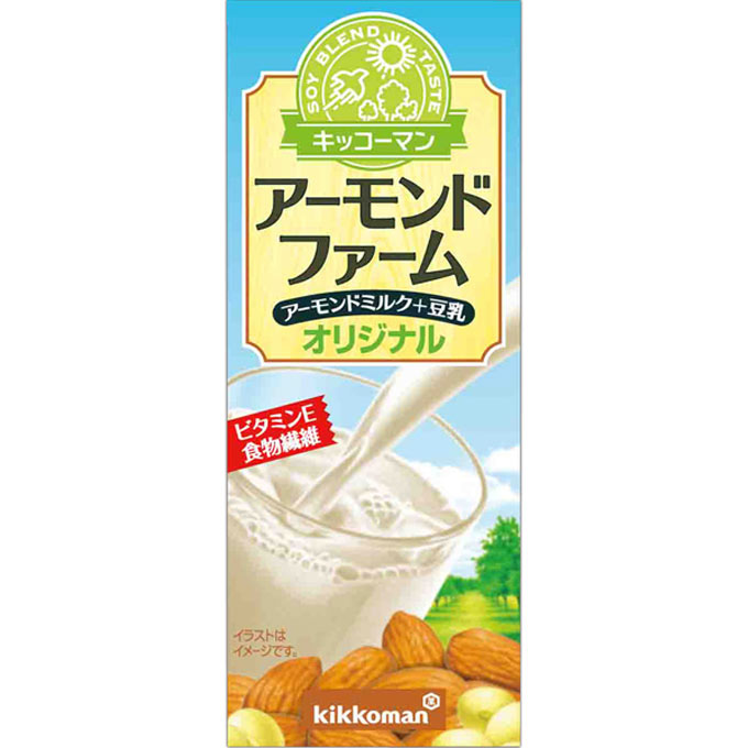 キッコーマン アーモンドファーム オリジナル ２００ｍｌ キッコーマン飲料