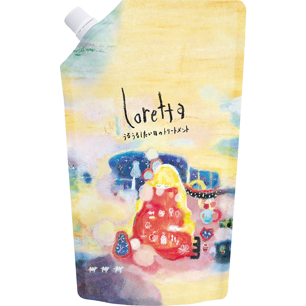 ロレッタ うるうるしたい日のトリートメント　レフィル(詰替用)　【ロレッタ(Loretta)】 ４００ｇ ｂ－ｅｘ