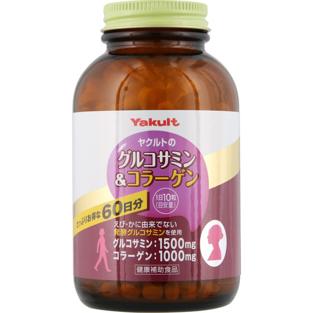 グルコサミン＆コラーゲン ６００粒 ヤクルトヘルスフーズ