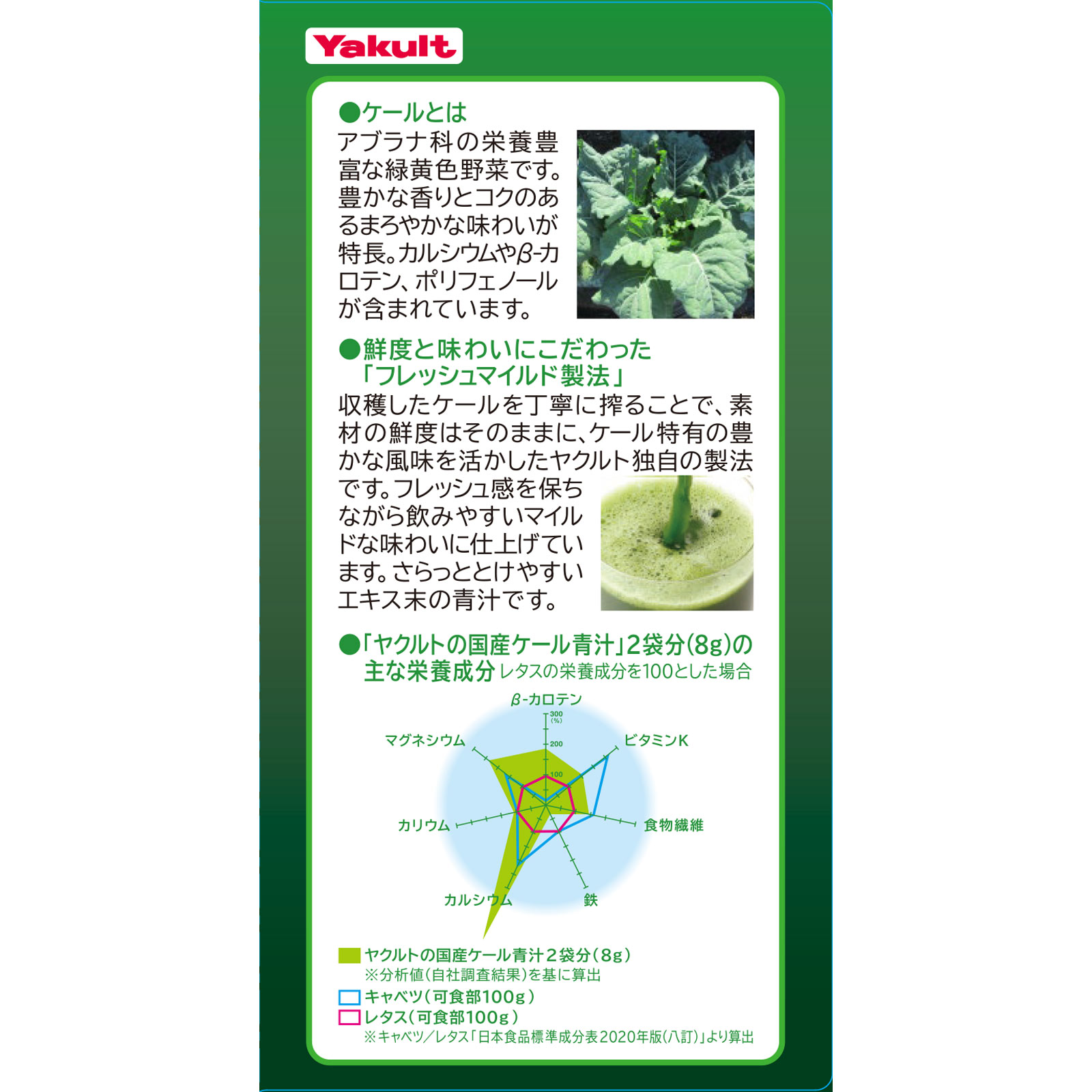 国産ケール青汁 ３０包 ヤクルトヘルスフーズ