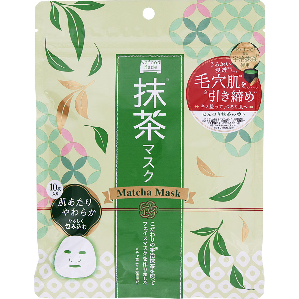 ワフードメイド　宇治抹茶マスク　Ｎ １０枚入 ｐｄｃ