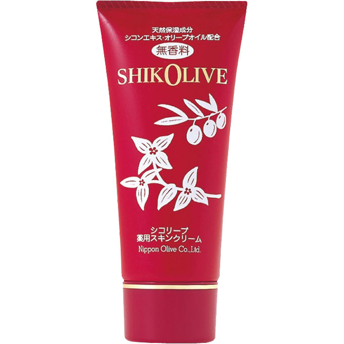 シコリーブ 薬用スキンクリーム ８０Ｇ 日本オリーブ (医薬部外品)