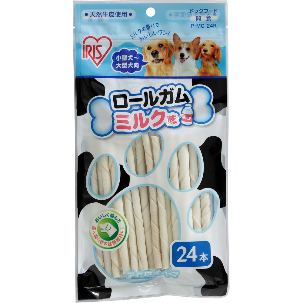ロールガムミルク味 ２４本 アイリスオーヤマ