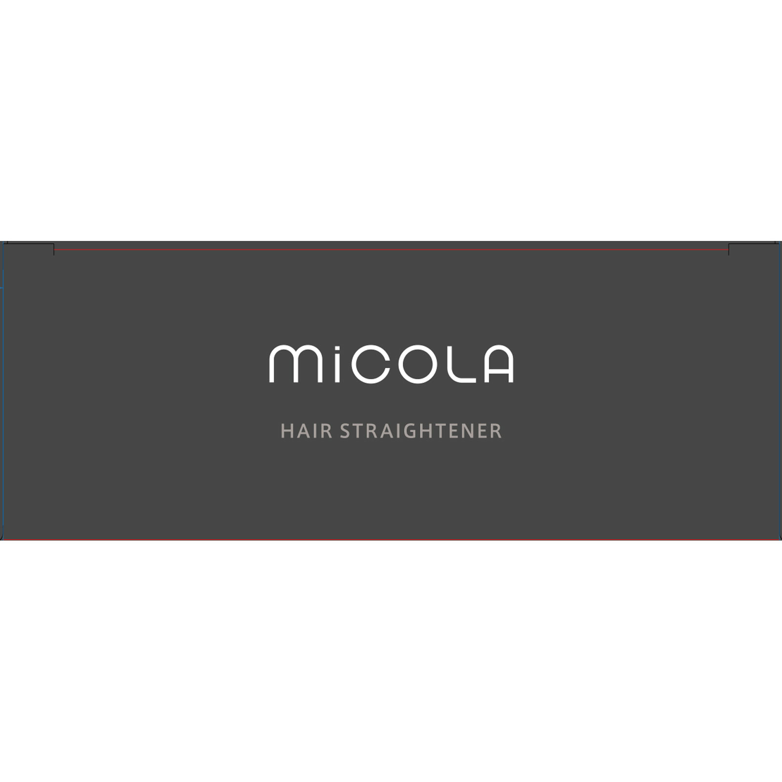 ストレートアイロンｍｉｃｏｌａ（ミコラ） ダークグレー ＨＩＲ－ＭＳ１０１－Ｈ アイリスオーヤマ
