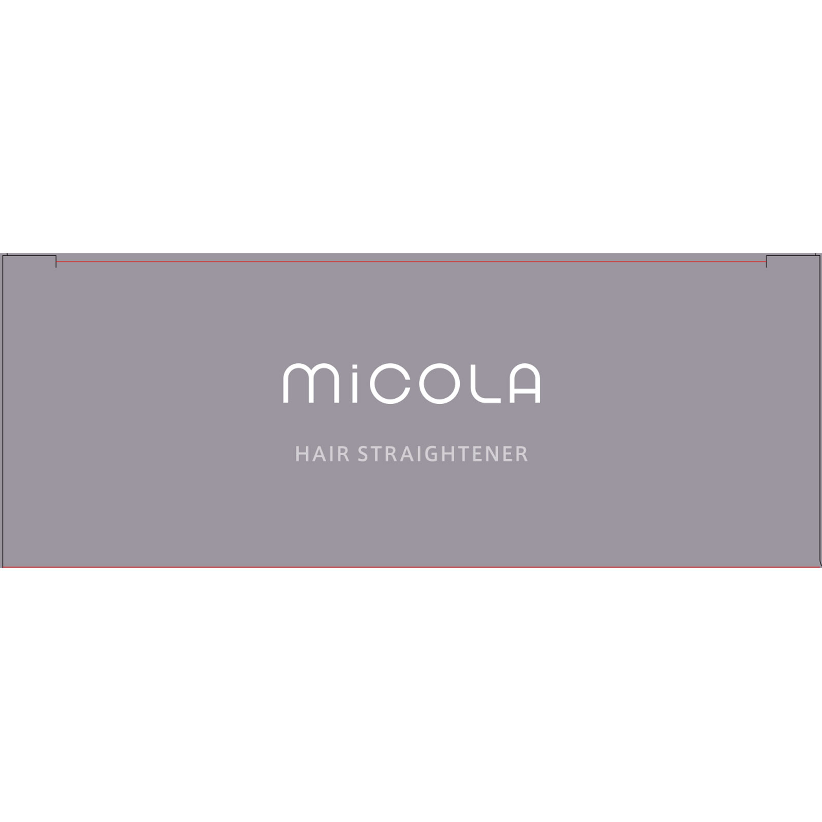 ストレートアイロンｍｉｃｏｌａ（ミコラ） ラベンダー ＨＩＲ－ＭＳ１０１－Ｖ アイリスオーヤマ