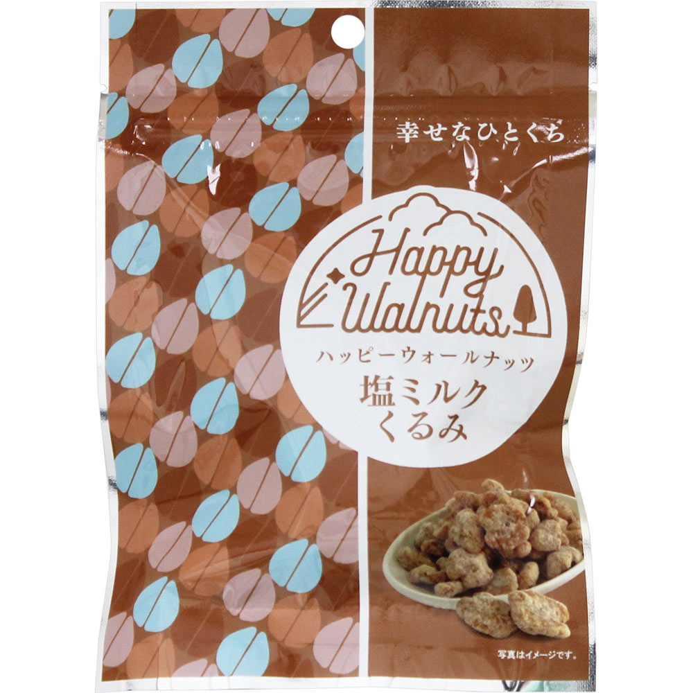ＨａｐｐｙＷａｌｎｕｔｓ塩ミルクくるみ ３５ｇ 佃食品