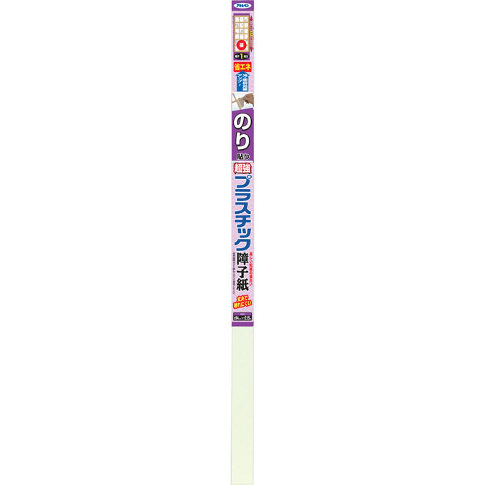 のり貼り超強プラスチック障子紙 桜 ９４ｃｍ×２．１５ｍ アサヒペン