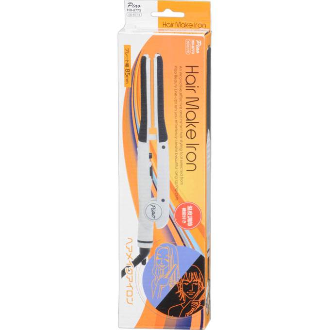 Piao ヘアメイクアイロン ホワイト ＨＢ－８７７３ オーム電機