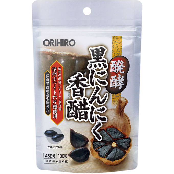 醗酵黒にんにく香醋カプセル １８０粒 オリヒロ