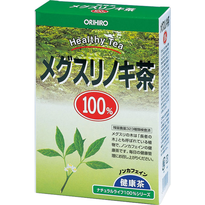 NLティー100％ メグスリノキ茶 ２５包 オリヒロ
