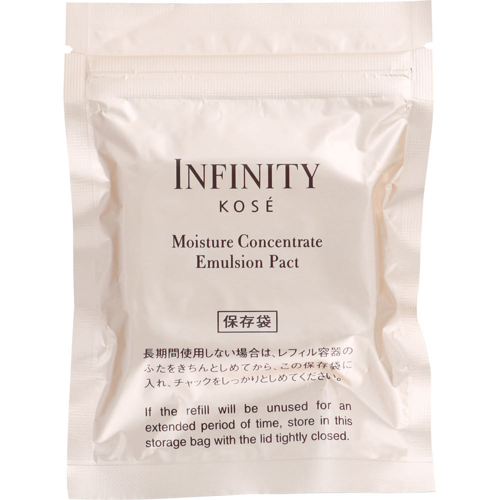 インフィニティ モイスチュア コンセントレート エマルジョン パクト （レフィル） ２０５ ピンクオークル １０ｇ コーセー