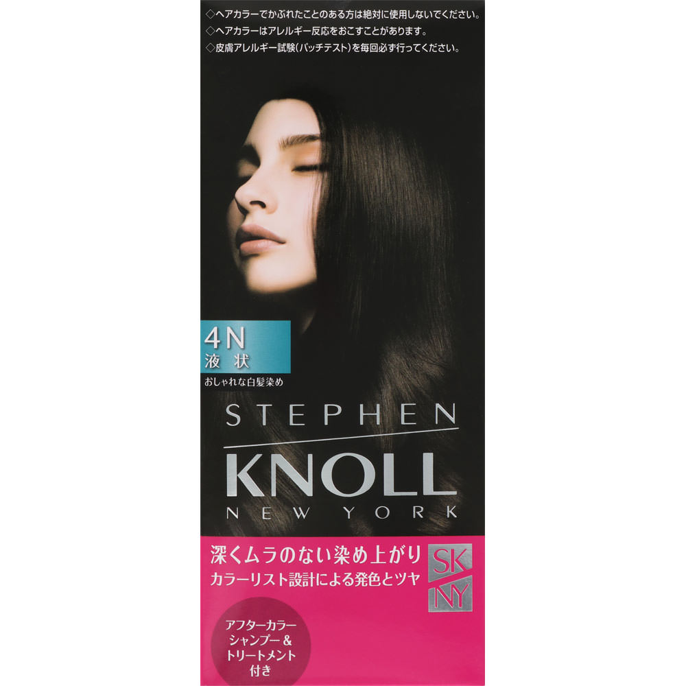 スティーブンノル カラークチュール 液状ヘアカラー 4N ダークブラウン ＿ コーセー (医薬部外品)