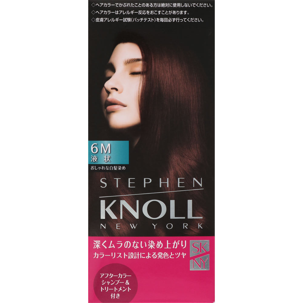 スティーブンノル カラークチュール 液状ヘアカラー 6M マロンブラウン ＿ コーセー (医薬部外品)