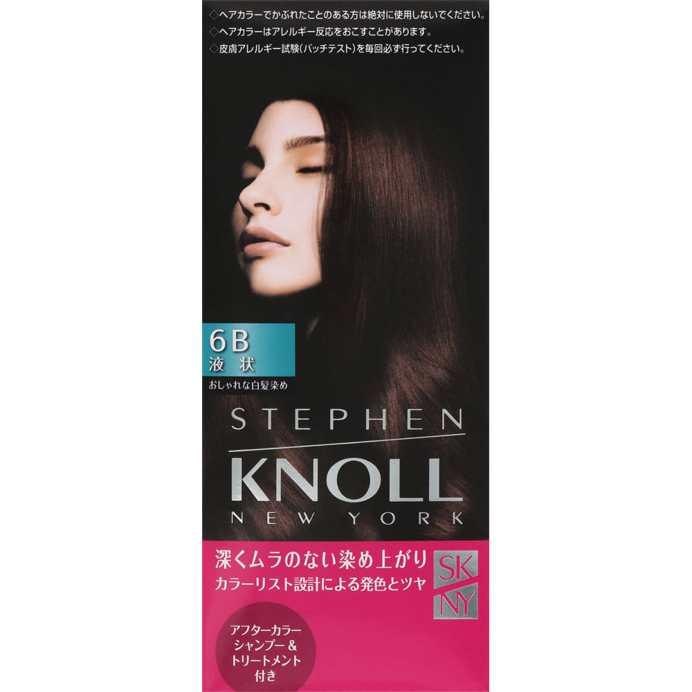 スティーブンノル カラークチュール 液状ヘアカラー 6B ミディアムブラウン ＿ コーセー (医薬部外品)
