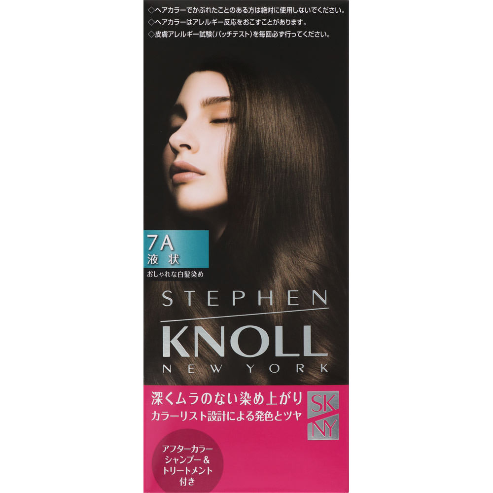 スティーブンノル カラークチュール 液状ヘアカラー 7A ライトアイス