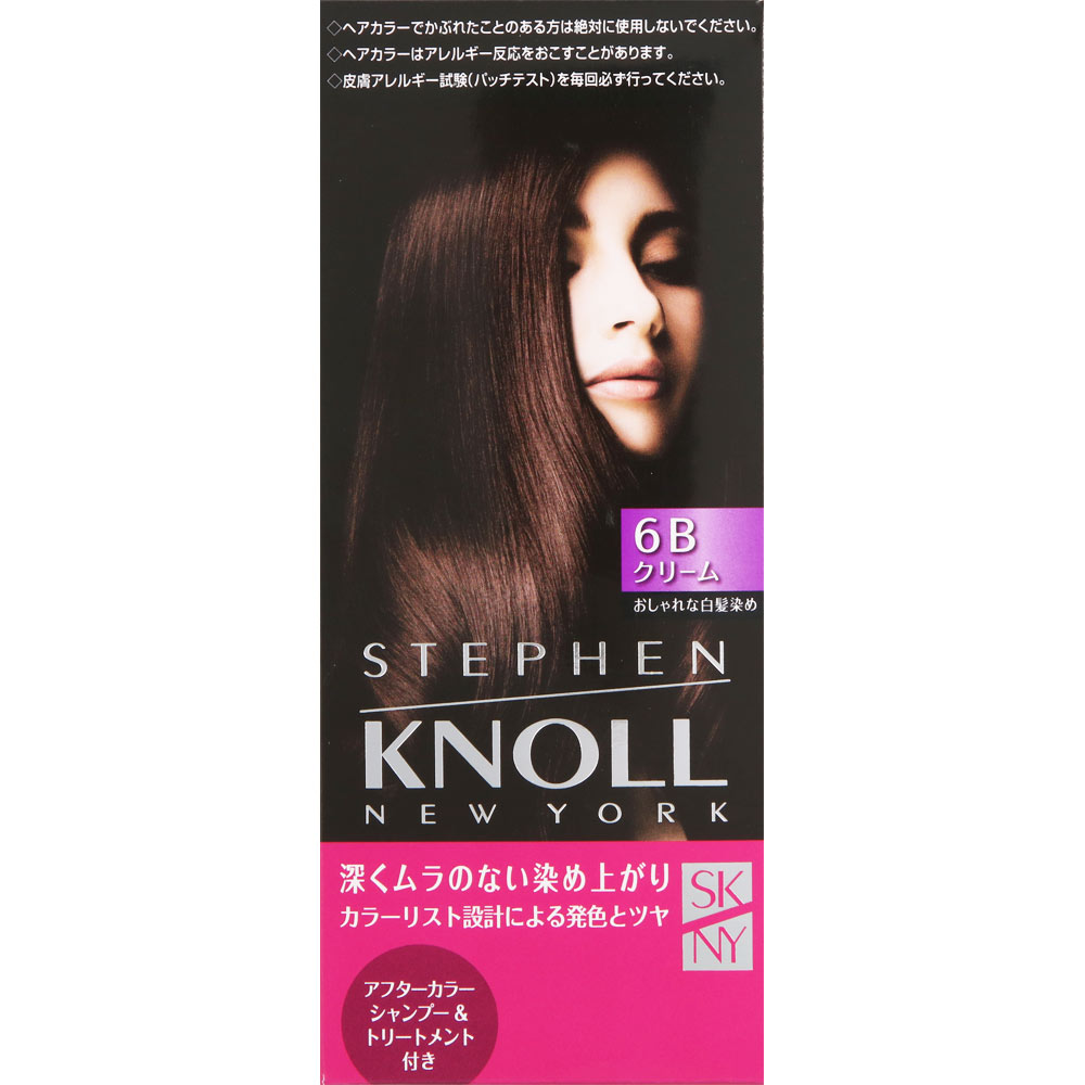 スティーブンノル カラークチュール クリームヘアカラー 6B ミディアムブラウン ＿ コーセー (医薬部外品)