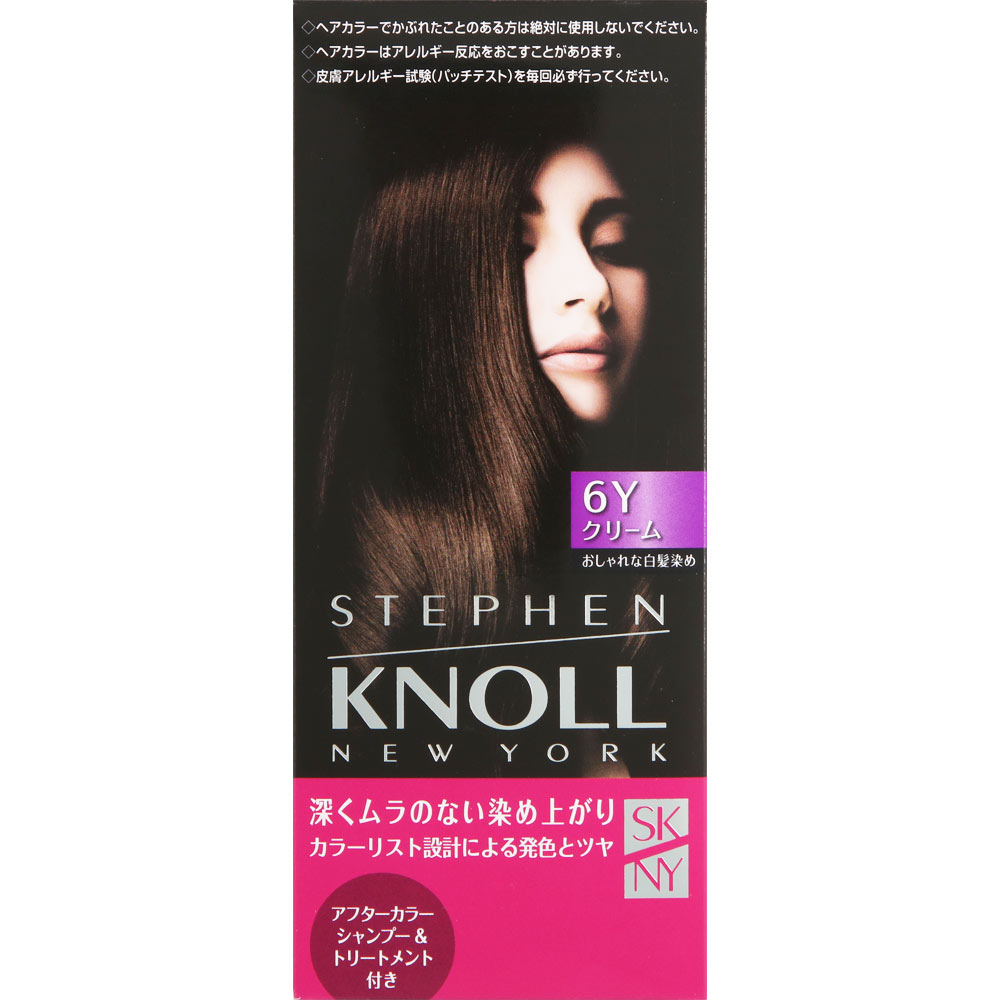 スティーブンノル カラークチュール クリームヘアカラー 6Y イエローブラウン ＿ コーセー (医薬部外品)