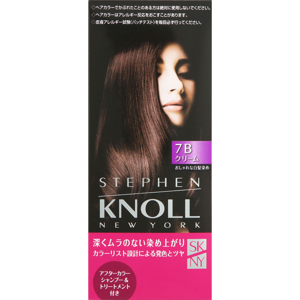 スティーブンノル カラークチュール クリームヘアカラー 7B ライトブラウン ＿ コーセー (医薬部外品)