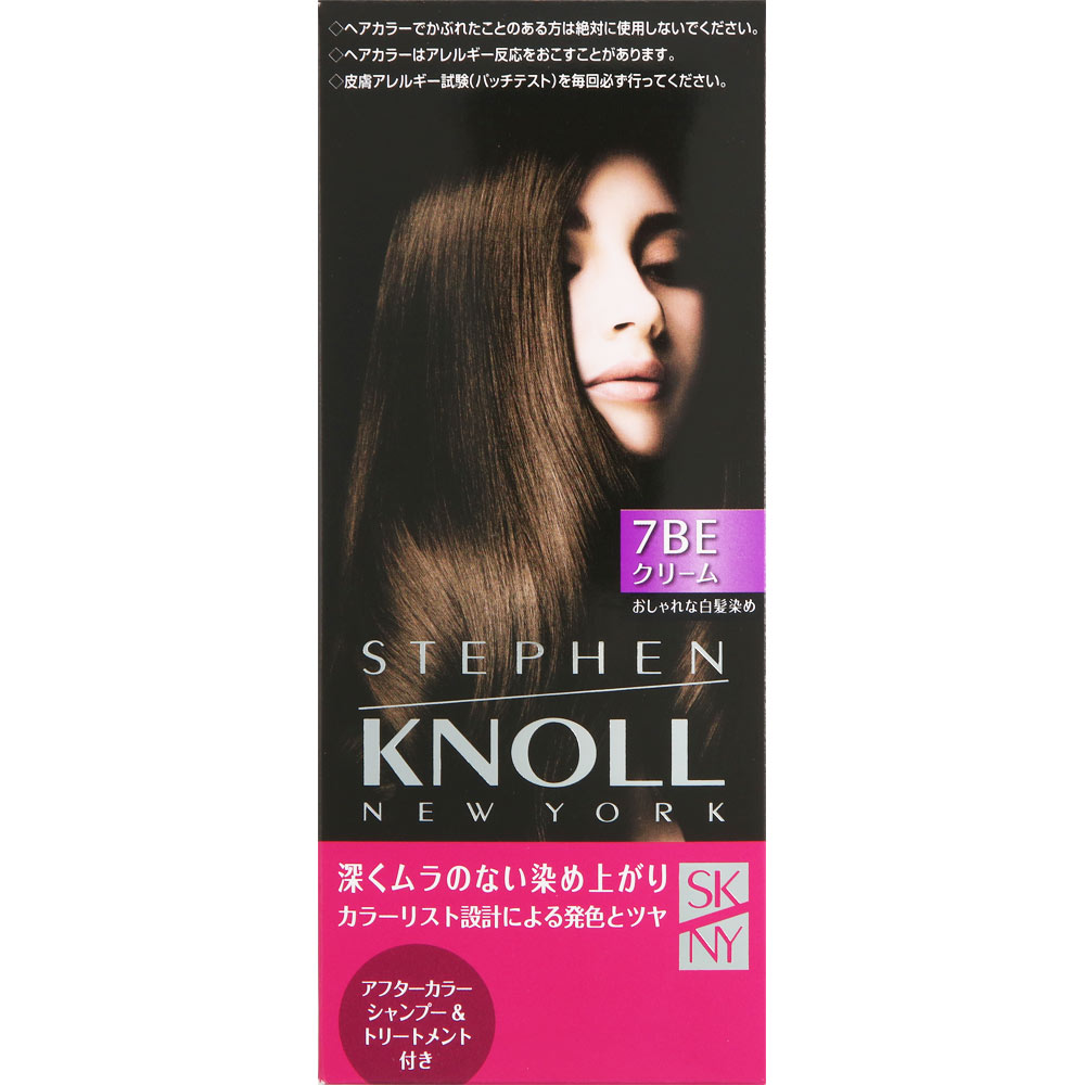 スティーブンノル カラークチュール クリームヘアカラー 7BE ライトベージュブラウン ＿ コーセー (医薬部外品)