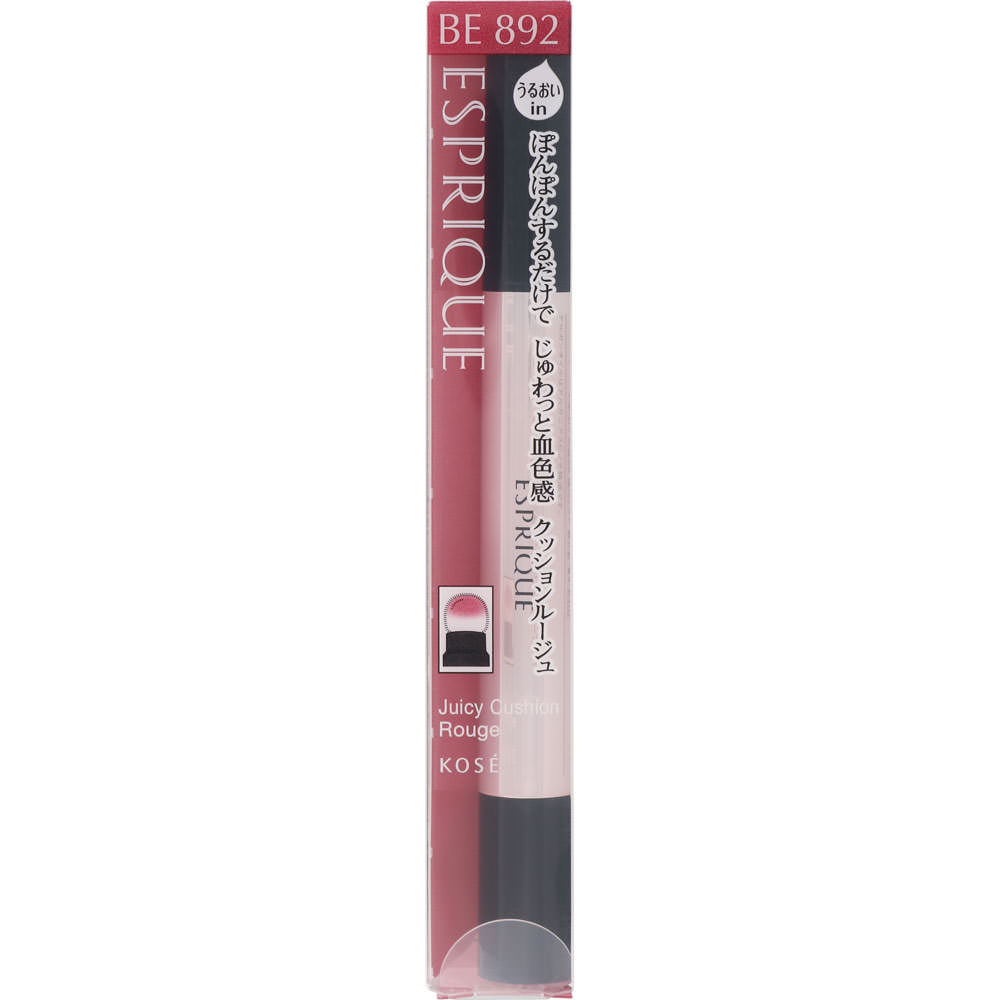 エスプリーク ジューシー クッション ルージュ ＢＥ８９２ ベージュ系 ２．７ｇ コーセー