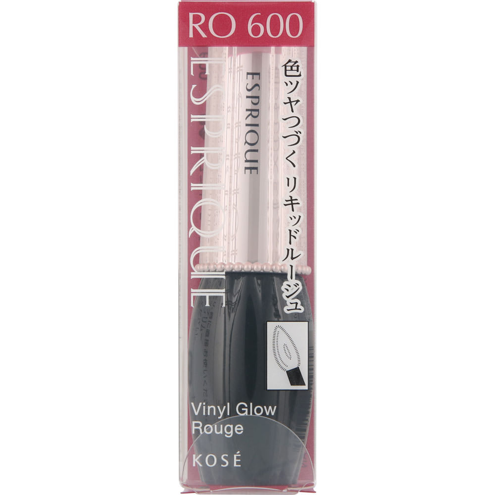 エスプリーク ヴィニルグロウ ルージュ ＲＯ６００ ローズ系 ６ｇ コーセー