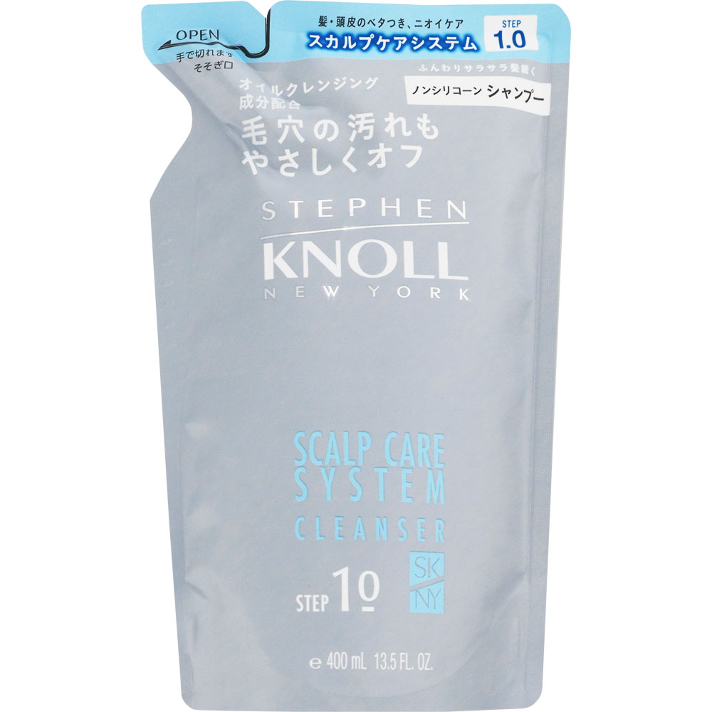 スティーブンノル スカルプケアシステム クレンザー レフィル ４００ｍｌ コーセー