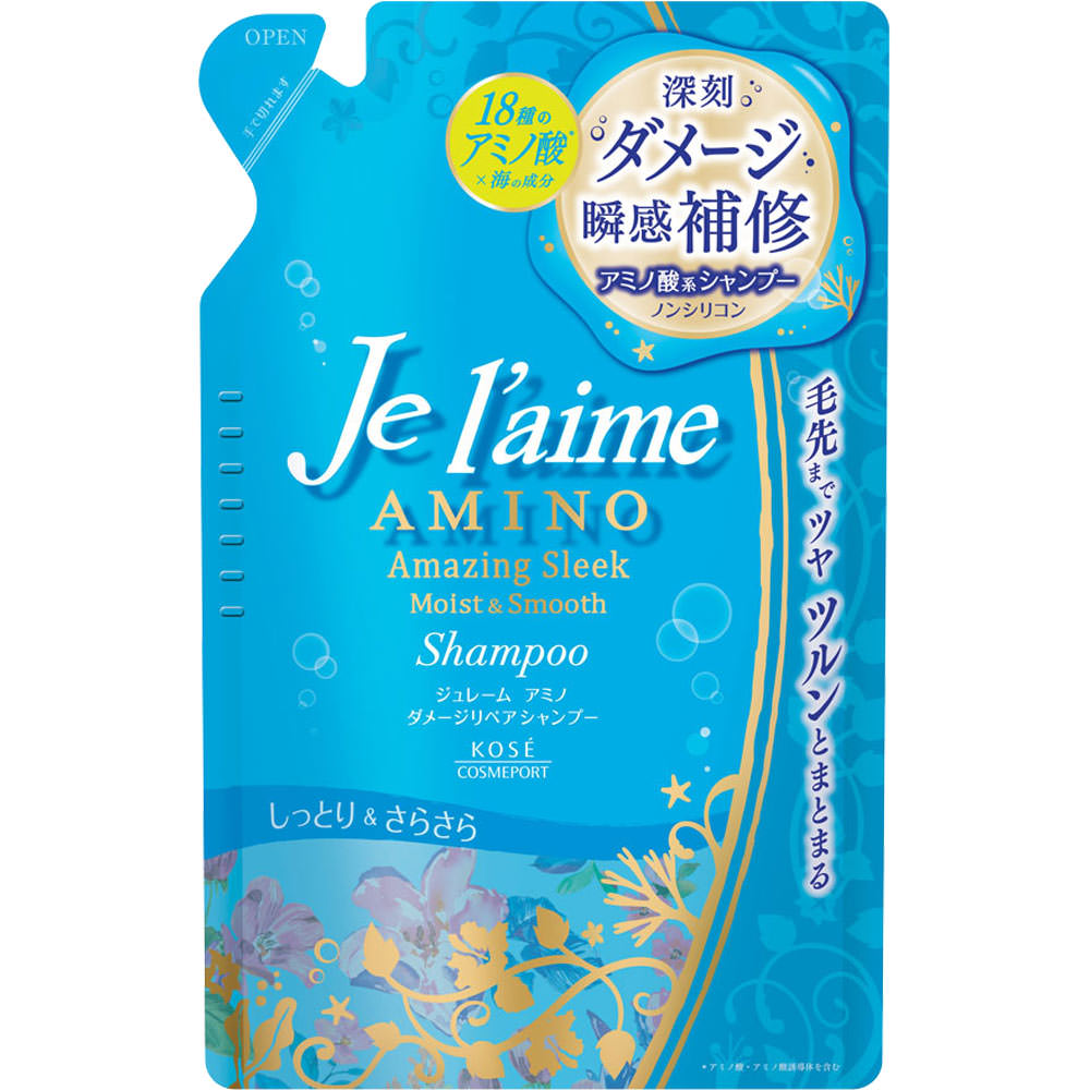 ジュレーム アミノ ダメージリペア シャンプー （モイスト＆スムース） つめかえ ４００ｍｌ ＫＯＳＥコスメポート