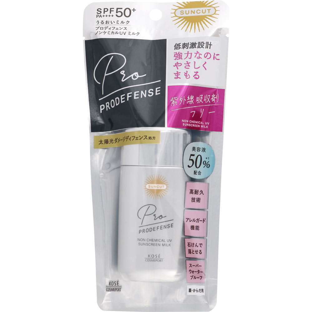 サンカット プロディフェンス ノンケミカルＵＶ ミルク ６０ｍｌ ＫＯＳＥコスメポート