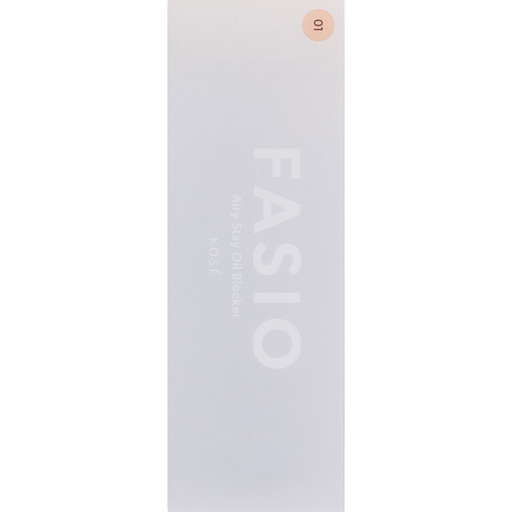 ファシオ　エアリーステイオイルブロッカー０１ピンクベージュ ３０ｇ コーセー