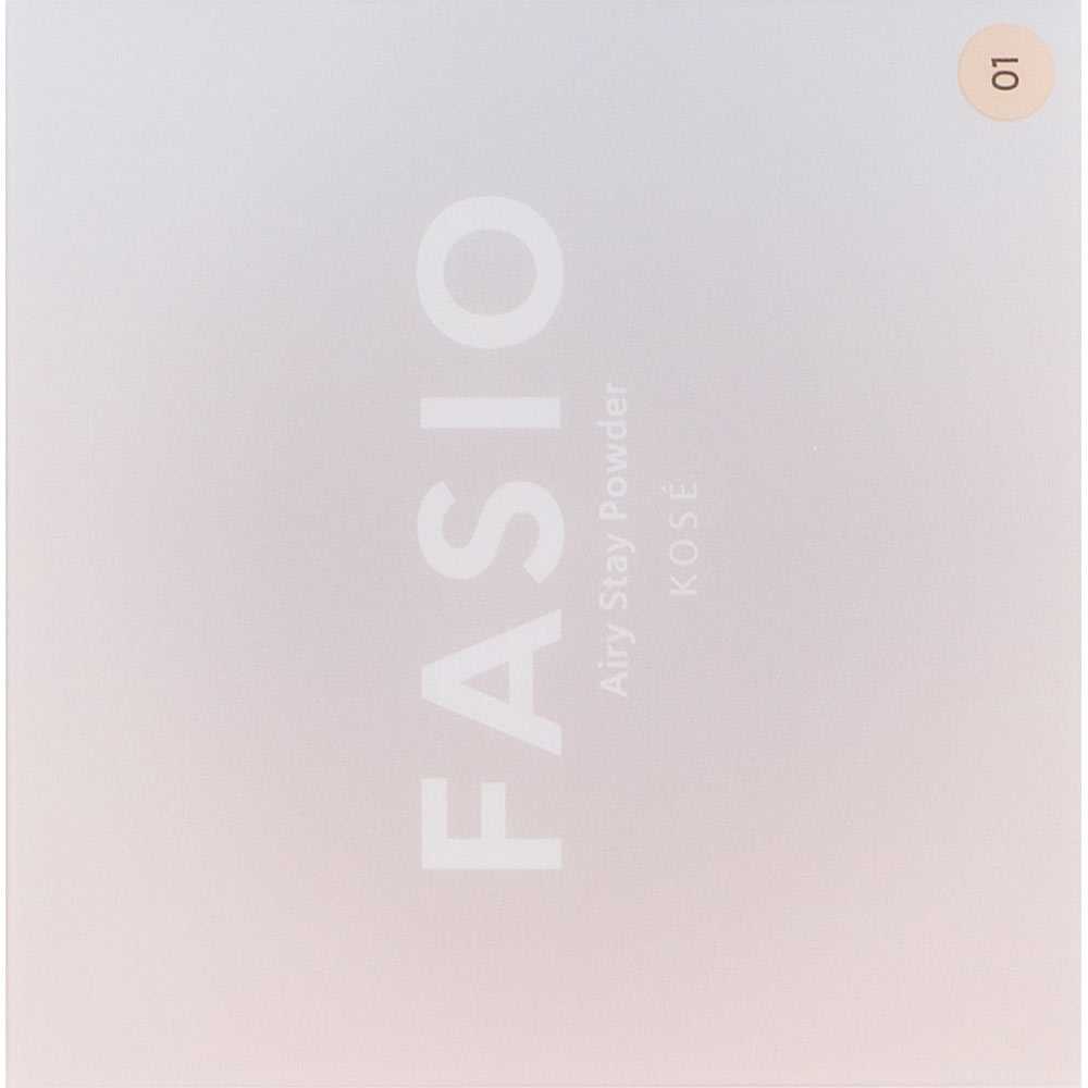 ファシオ　エアリーステイパウダー０１ピンクベージュ １０ｇ コーセー