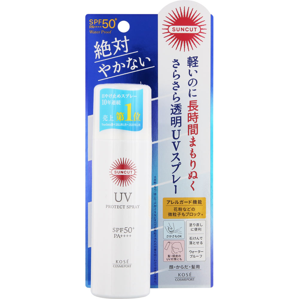 サンカット プロテクトＵＶ スプレー 無香料 ６０ｇ ＫＯＳＥコスメポート