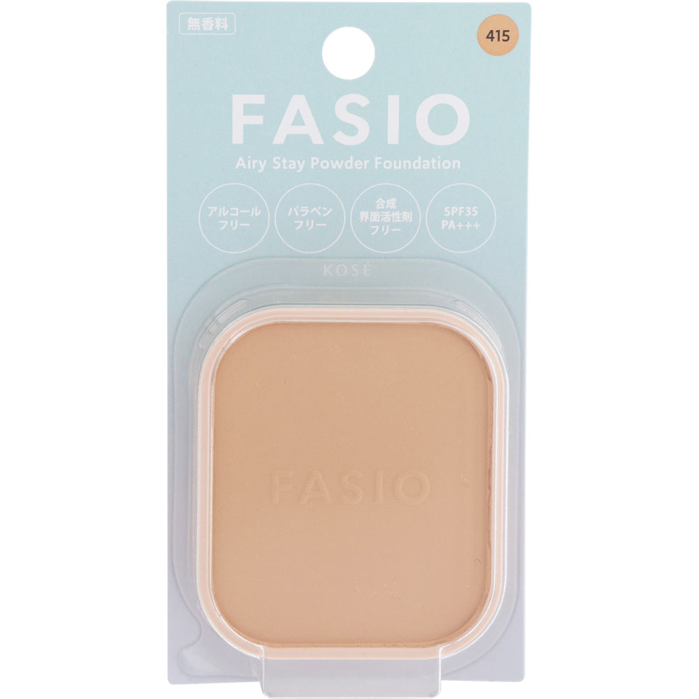 ファシオ エアリーステイパウダファンデ ４１５ １０ｇ コーセー