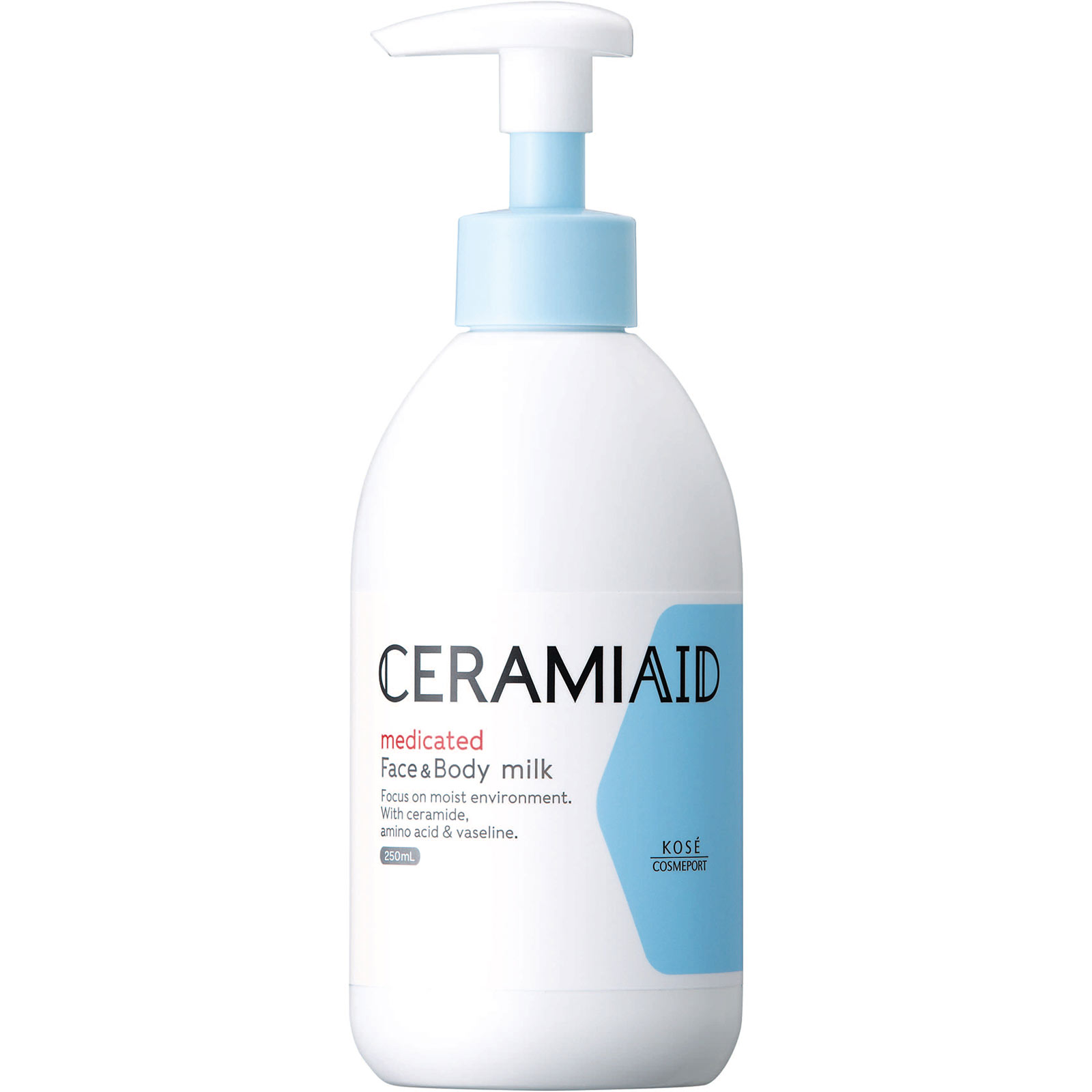 セラミエイド　薬用スキンミルク ２５０ｍｌ ＫＯＳＥコスメポート (医薬部外品)
