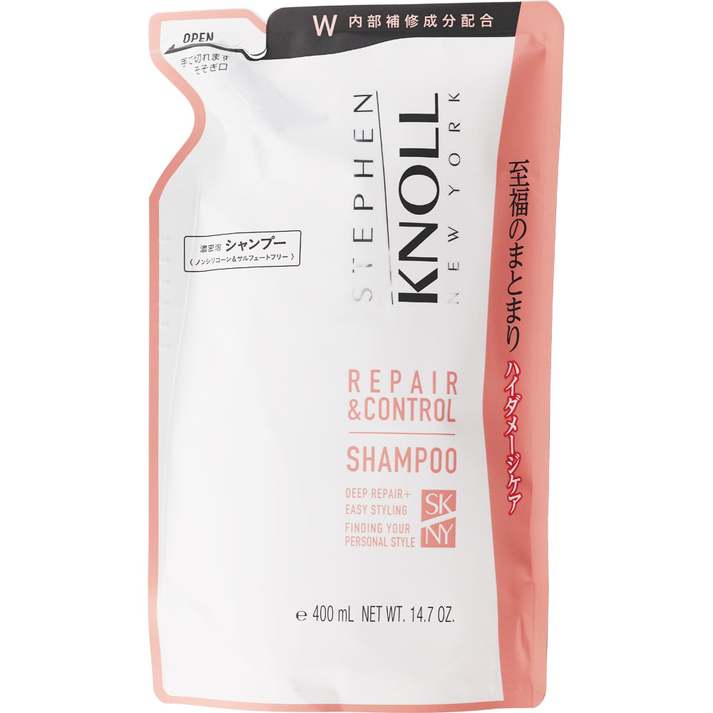 スティーブンノル リペアコントロール シャンプー W (詰替え用) ４００ｍＬ コーセー