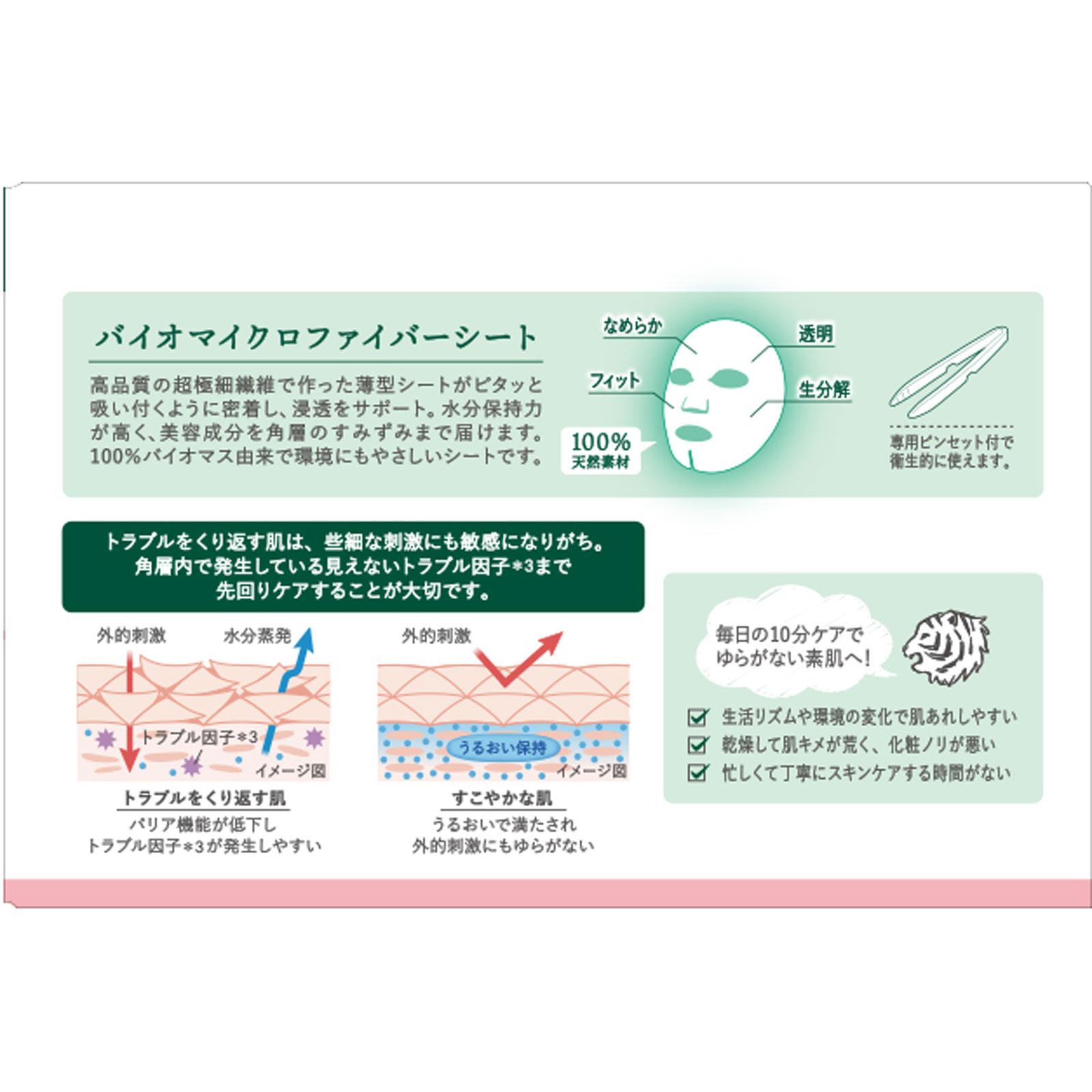 クリアターン タイガレイドＣＩＣＡリペアマスク ３０枚 ＫＯＳＥコスメポート (医薬部外品)