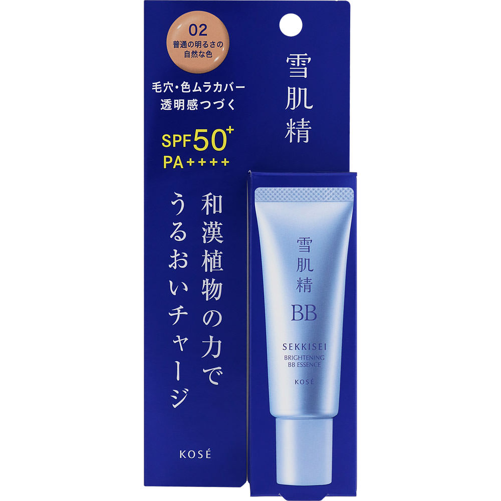 雪肌精　ブライト　ＢＢエッセンス　０２　普通の明るさの自然な色 ３０ｇ コーセー